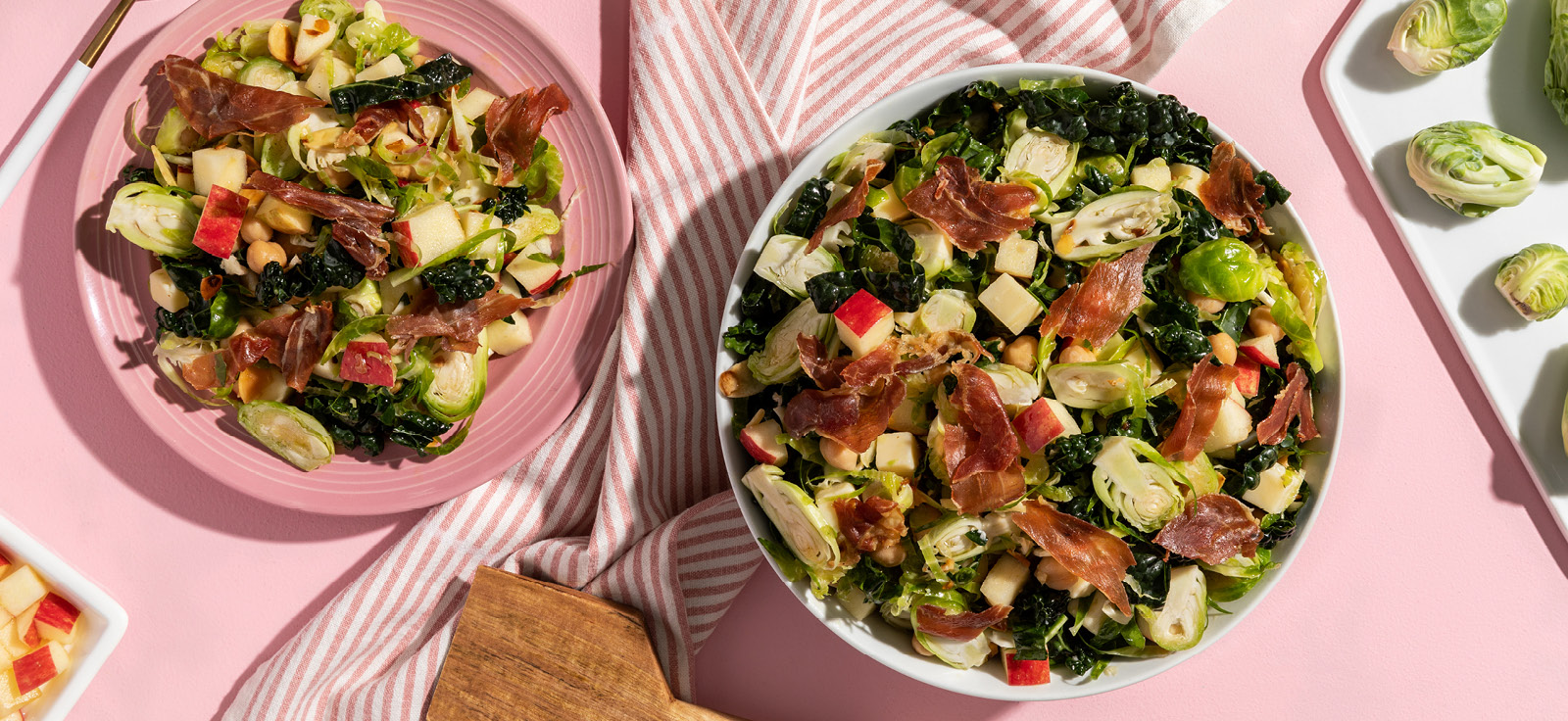 Shredded Brussels Sprouts Salad