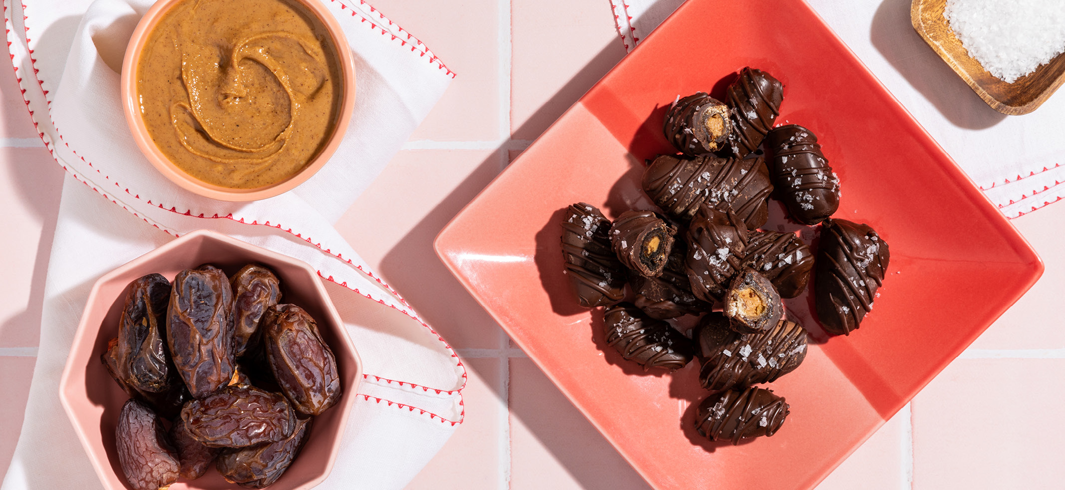 Chocolate covered dates